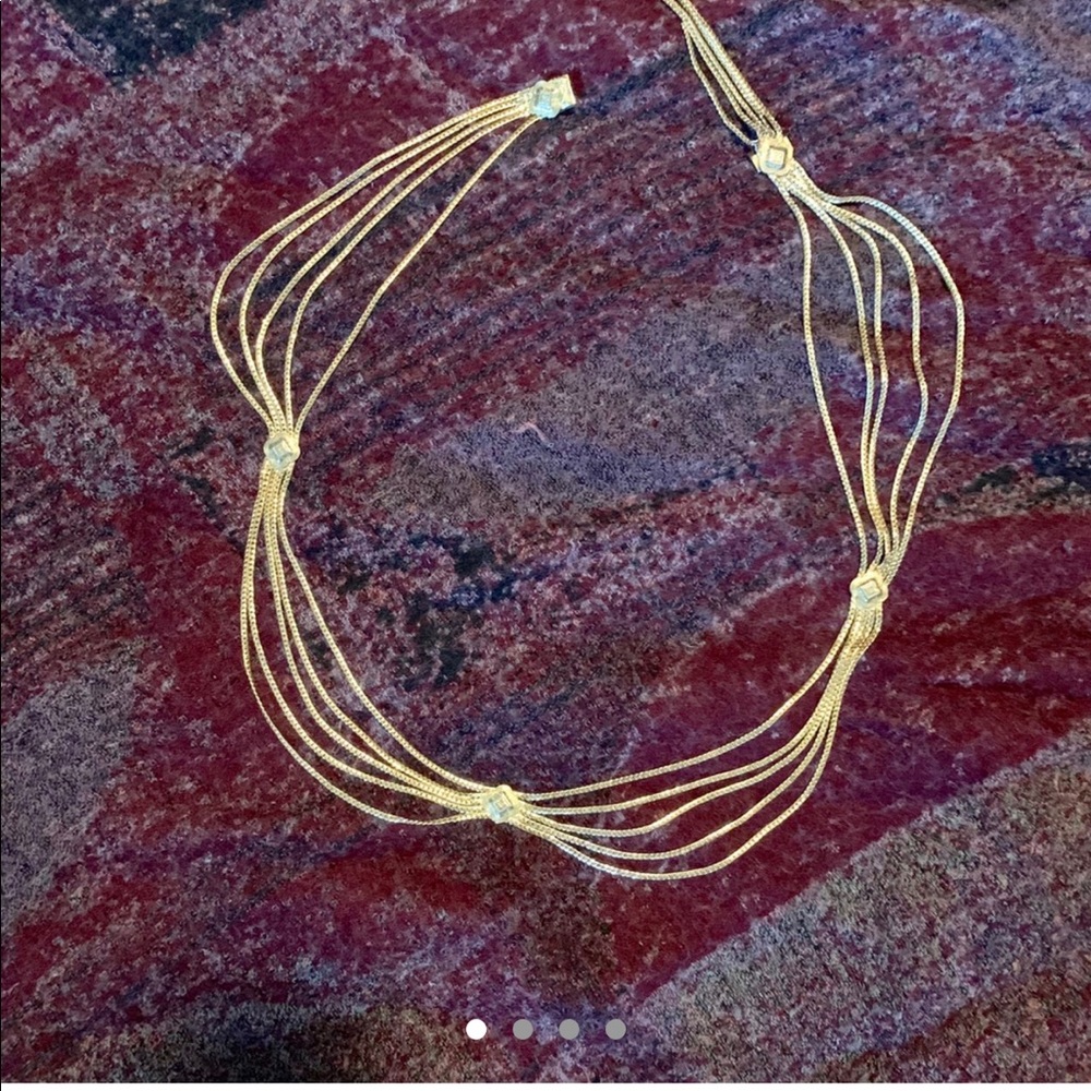 1970s Christian Dior Gold Mesh Chain Belt